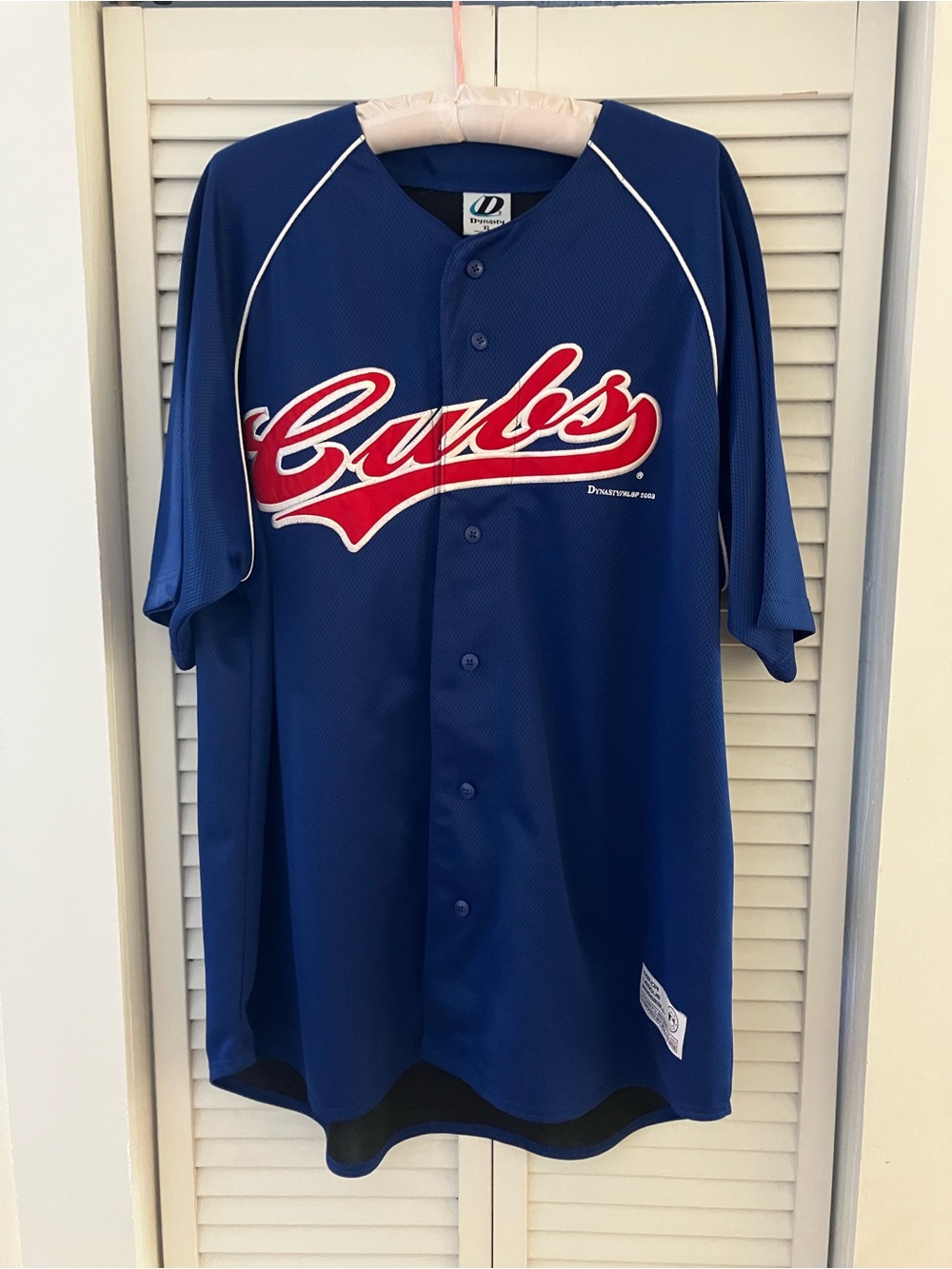 Vintage Dynasty Chicago Cubs Blue Baseball Jersey